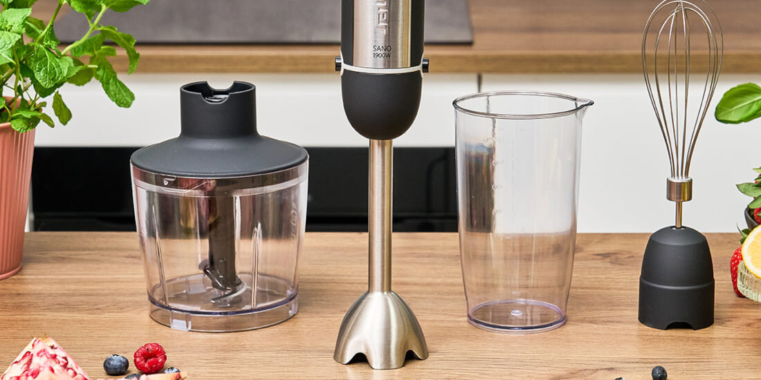 Blender ZELMER Sano ZHB4572 Czarny Stopa blendująca wykonanie stal nierdzewna zalety demontaż kosntrukcja