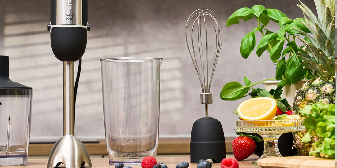 Blender ZELMER Sano ZHB4572 Czarny trzepaczka składniki przygotowywanie ubijanie mieszanie