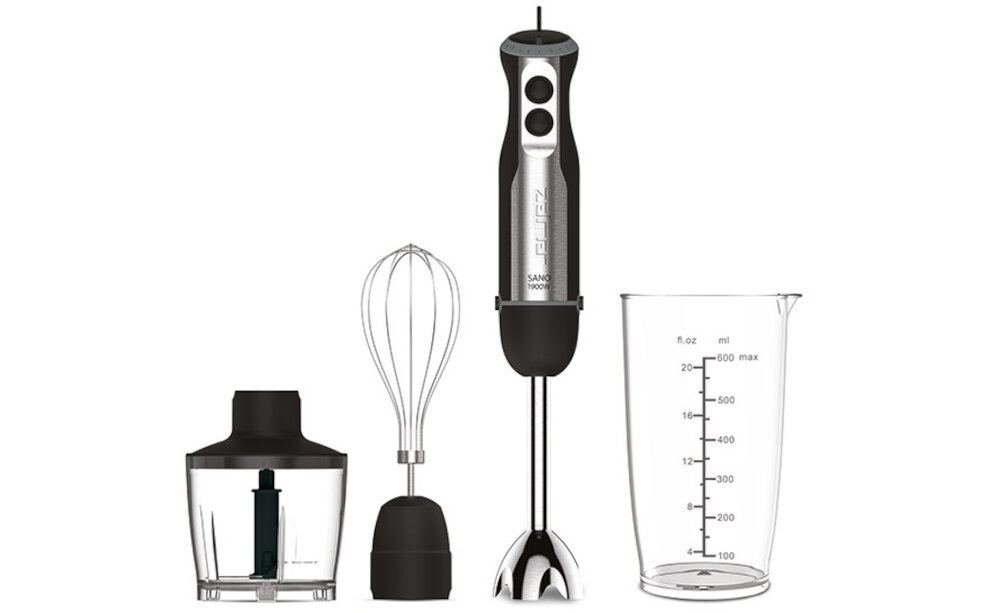 Blender ZELMER Sano ZHB4572 Czarny zestaw komplet wyposazenie akcesoria