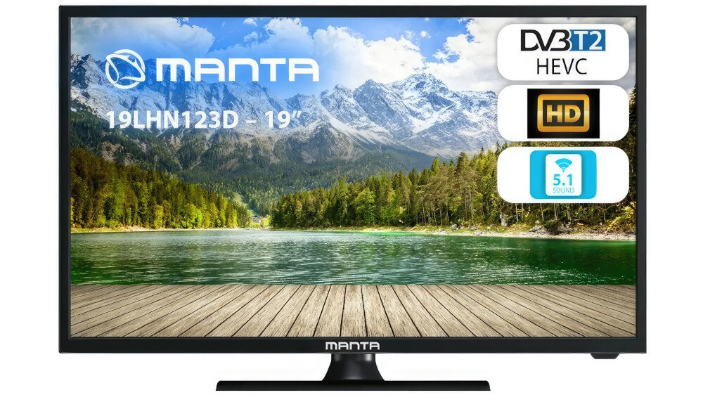 Telewizor MANTA 19LHN123D - możliwość montażu