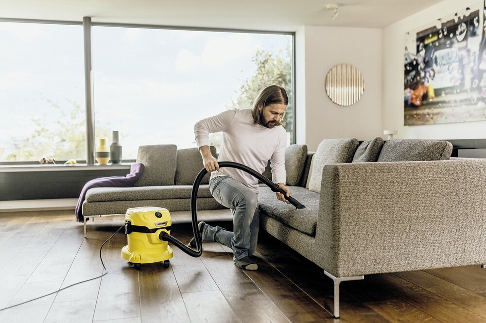 Odkurzacz KARCHER WD 2 Plus V-12-6-18-C (YYY) 1.628-015.0 mocny, do zanieczyszczeń na sucho i mokro