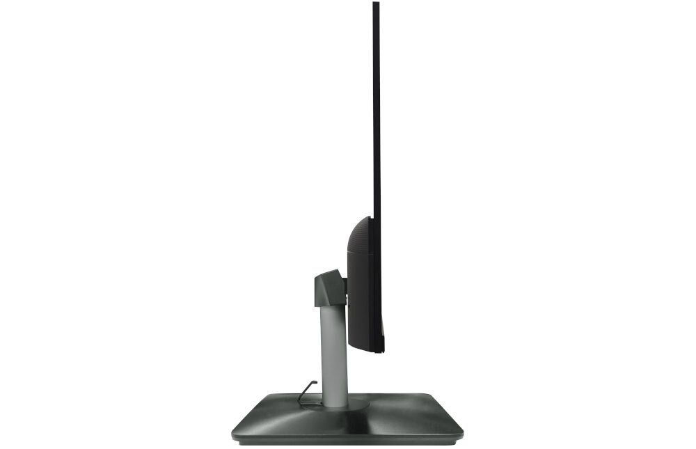 Monitor ACER Vero RS242YG0BPAMIX 23.8 cala 1920x1080px IPS 120Hz 1 ms [VRB] prezentacja monitora od boku na białym tle regulowana podstawa zakres regulacji dostosowanie pozycji ograniczenie napięcia