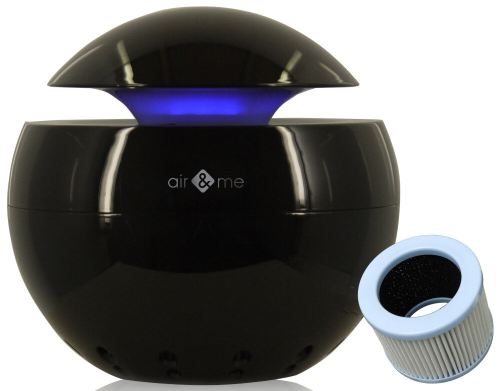 Oczyszczacz powietrza AIR&ME Buldair wydajnosc 90 m3/h filtr weglowy filtr EPA wskaznik jakosci powietrza