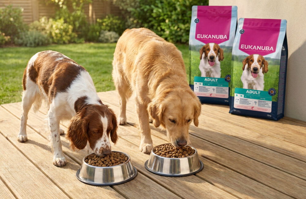 Karma dla psa EUKANUBA Adult Small and Medium Breed Łosoś 12 kg naturalne źródła kwasów tłuszczowych Omega-6 i Omega-3 wspierają kondycję skóry lśniącą sierść witaminy E przeciwutleniaczy ochronę komórek przed stresem oksydacyjnym prawidłowe funkcjonowanie układu odpornościowego