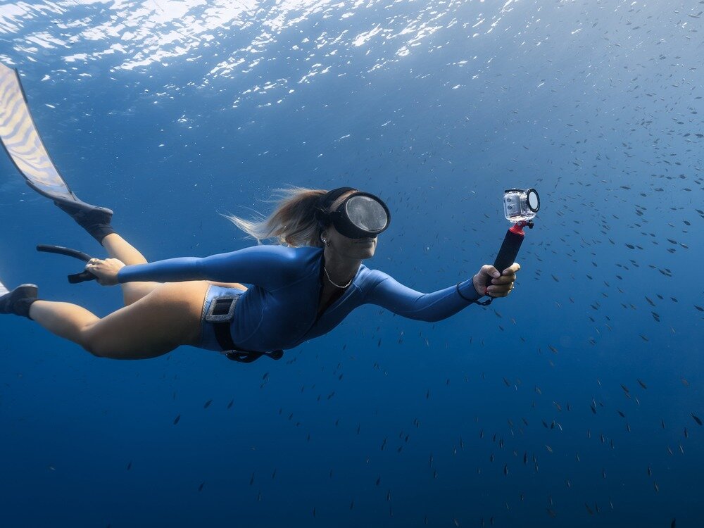 Kamera sportowa INSTA360 Go Ultra wodoodporna do 10 m podwodne nagrywanie