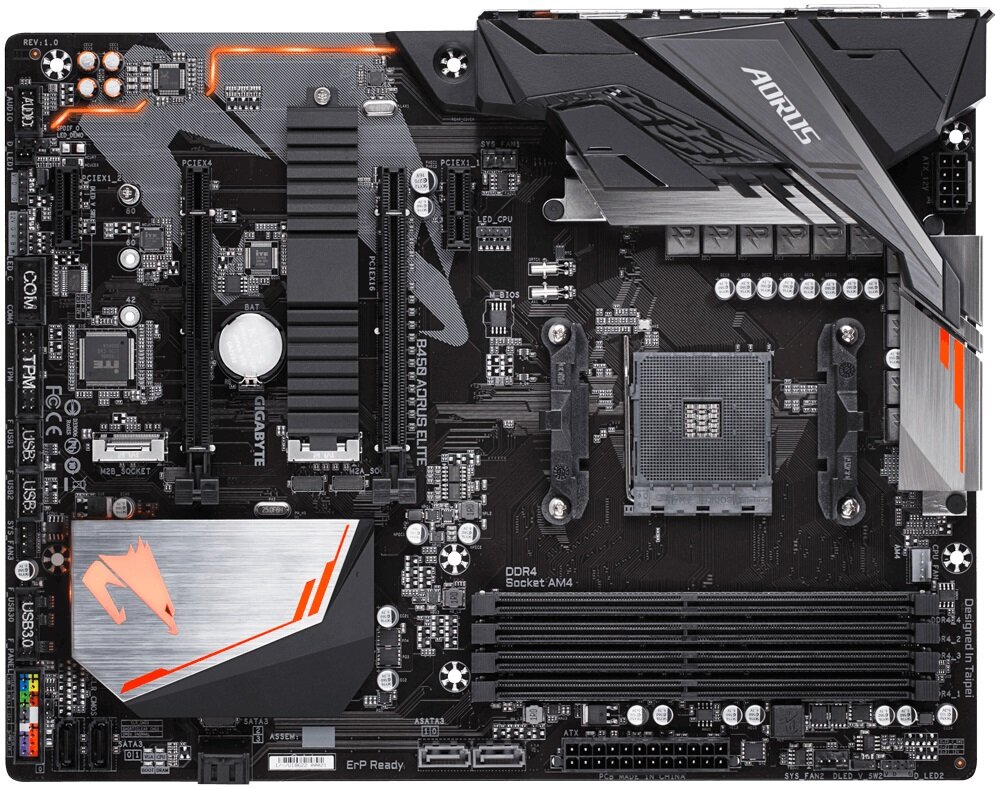 Płyta główna GIGABYTE Aorus B450 ELITE wytrzymałość żywotność zabezpieczenie przed erozją