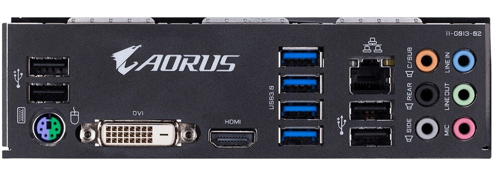 Płyta główna GIGABYTE Aorus B450 ELITE złącza HDMI USB rozdzielczość 4K
