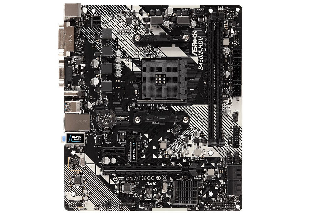 Płyta główna ASROCK B450M-HDV R4.0 - funkcja CrossFire dzielenie generowanego obrazu pomiędzy karty graficzne