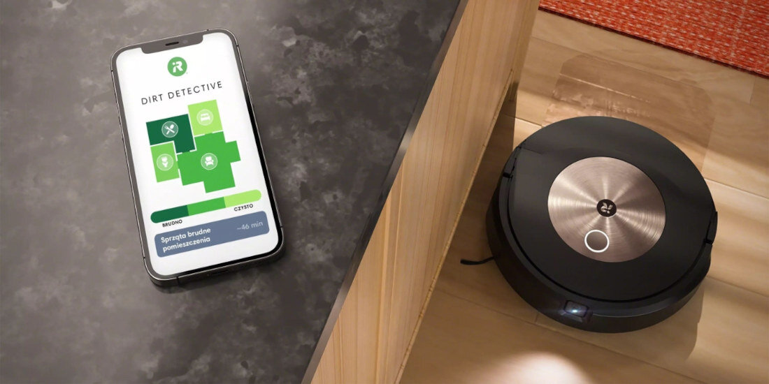 Robot sprzątający IROBOT Roomba Combo J9+ Planuje i gruntownie sprząta