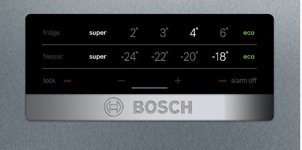 BOSCH KGN39MLEB regulacja panel