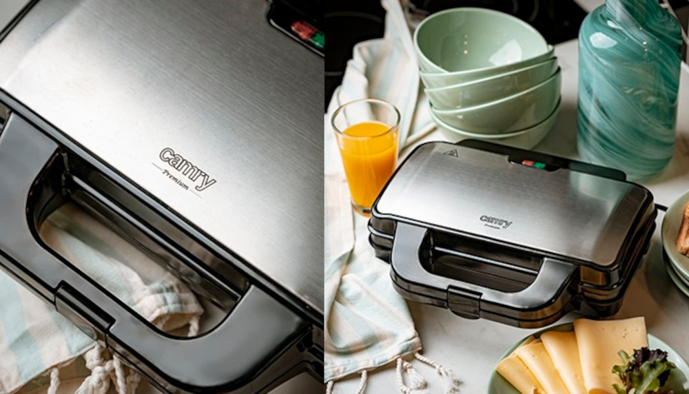 Opiekacz CAMRY CR 3054 XL Trwałość wykonania