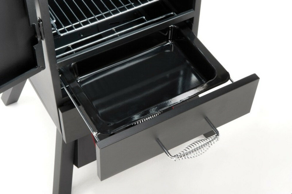 Wędzarka gazowa Landmann 12093 dwie szuflady termometr w drzwiczkach