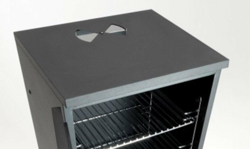 Wędzarka gazowa Landmann 12093 przesłony wentylacyjne regulacja dopływu powietrza