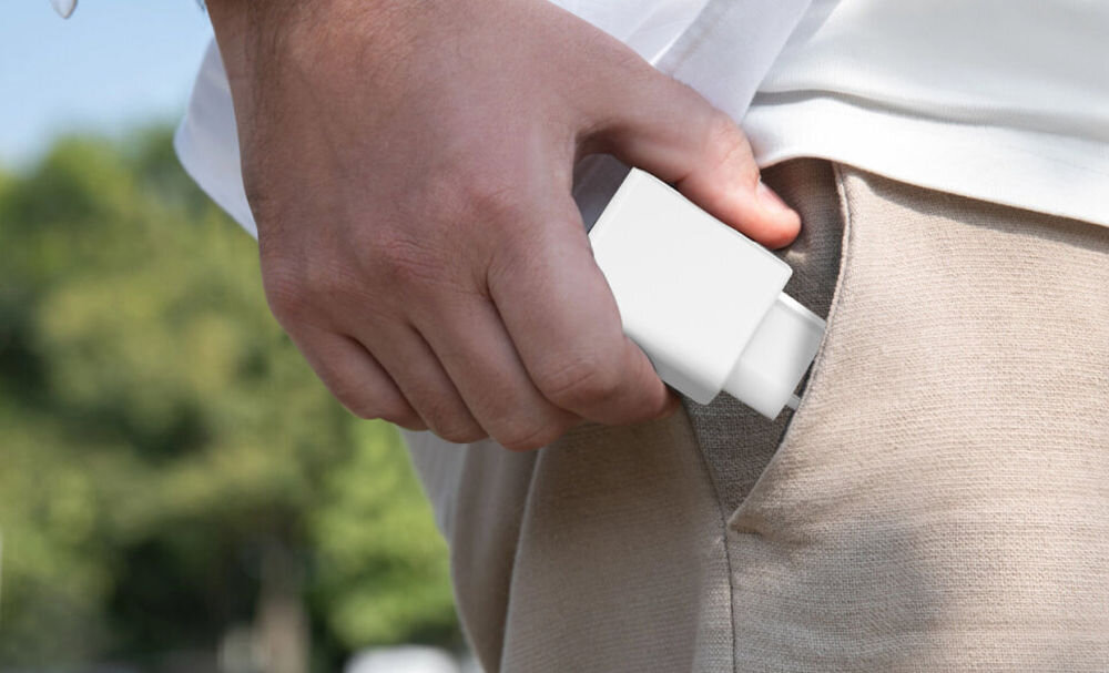 4SMARTS PDPlug Slim Dual 65W GaN - ładowarka wkładana do keiszeni