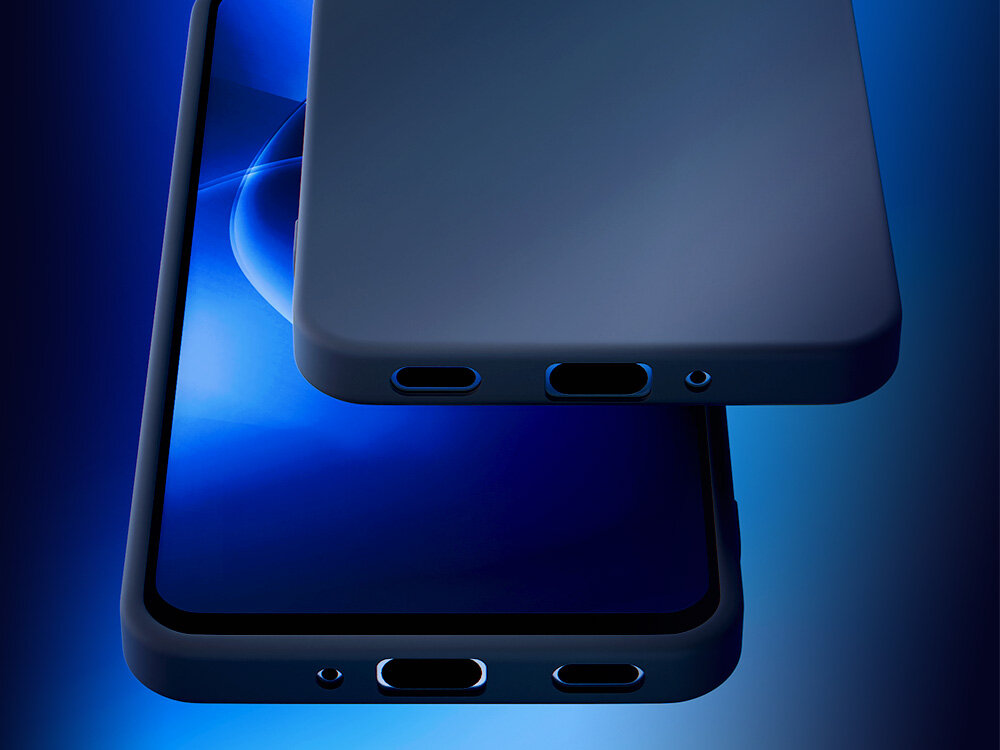 Etui 3MK Matt Case do Xiaomi 15T 5G Czarny Wytrzymałe i niebrudzące się