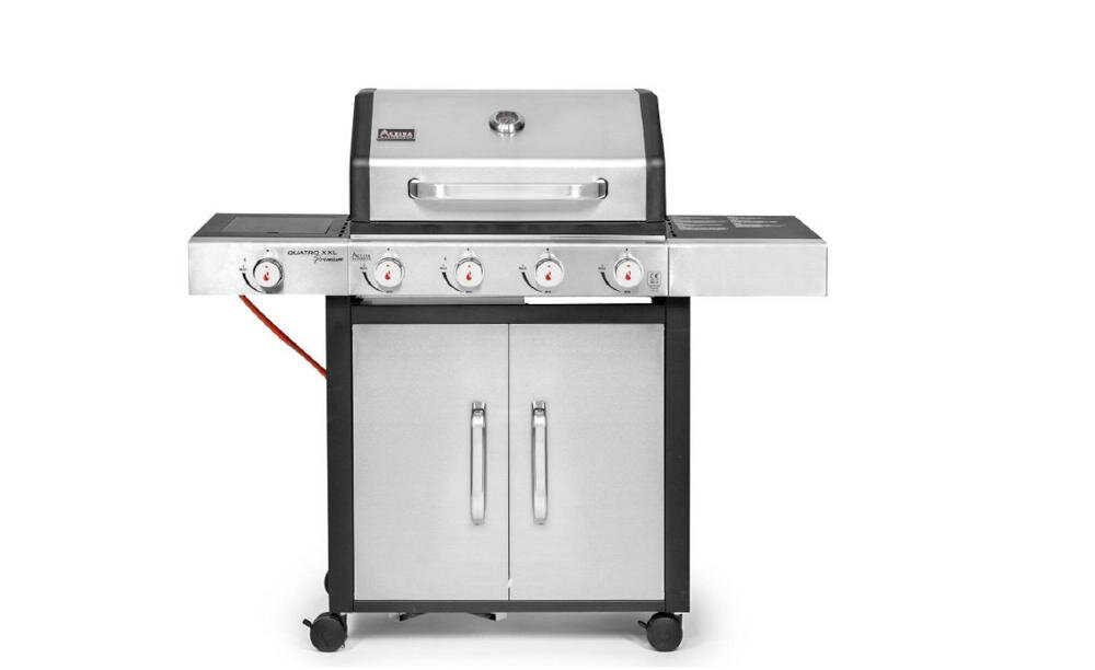 ACTIVA Quatro XXL Premium 19744GS grill gazowy grillowanie pokrywa kontrola płomień