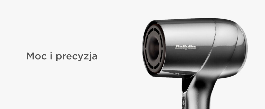 Suszarka BABYLISS Digital Titanium Shine D6200DE 1600W Moc i precyzja Szybki silnik cyfrowy  moc silny przepływ powietrza