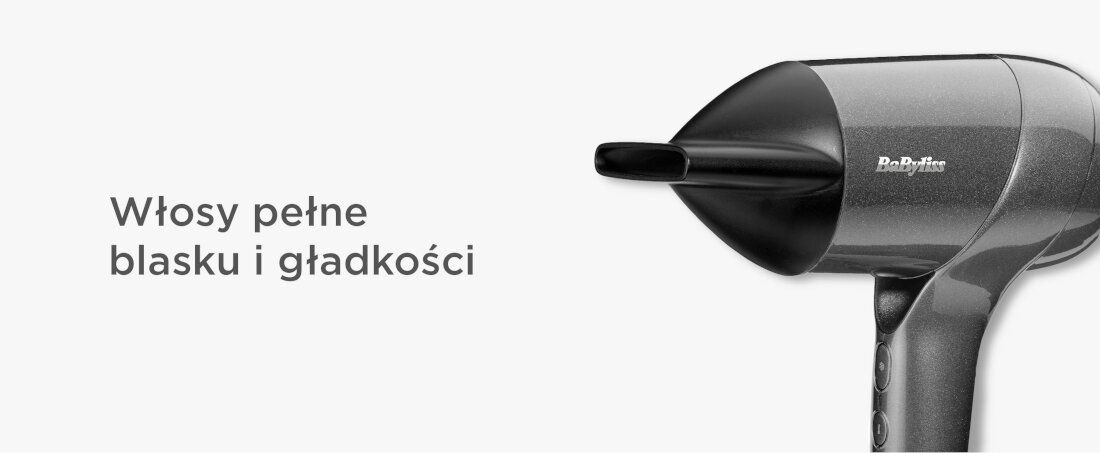 Suszarka BABYLISS Digital Titanium Shine D6200DE 1600W Włosy pełne blasku i gładkości Jonizacja miękkie, wygładzone i lśniące