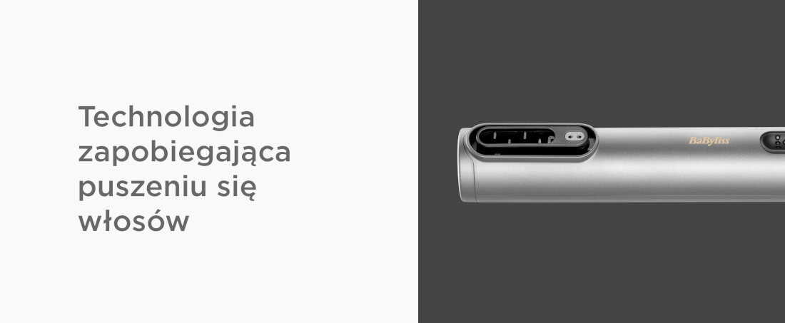 Suszarka BABYLISS Air Wand AS6555E 1600 Przeciw puszeniu włosów System podwójnej jonizacji jony dodatnie i ujemne
