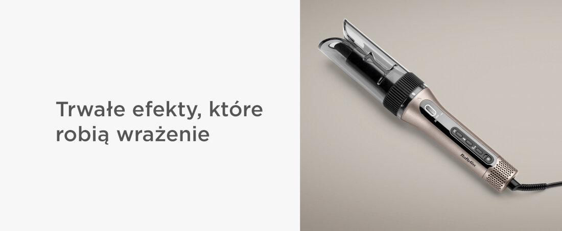 Lokówka BABYLISS C6688E 25 mm połączenie ciepła i powietrza loki i fale bezpieczna i komfortowa dla włosów stylizacja