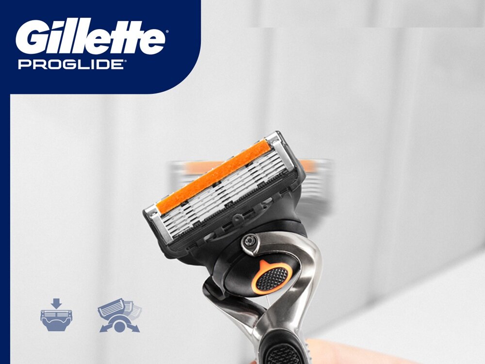 Wkłady GILLETTE ProGlide 8 sztuk - komfort, gładkie golenie, łatwe płukanie