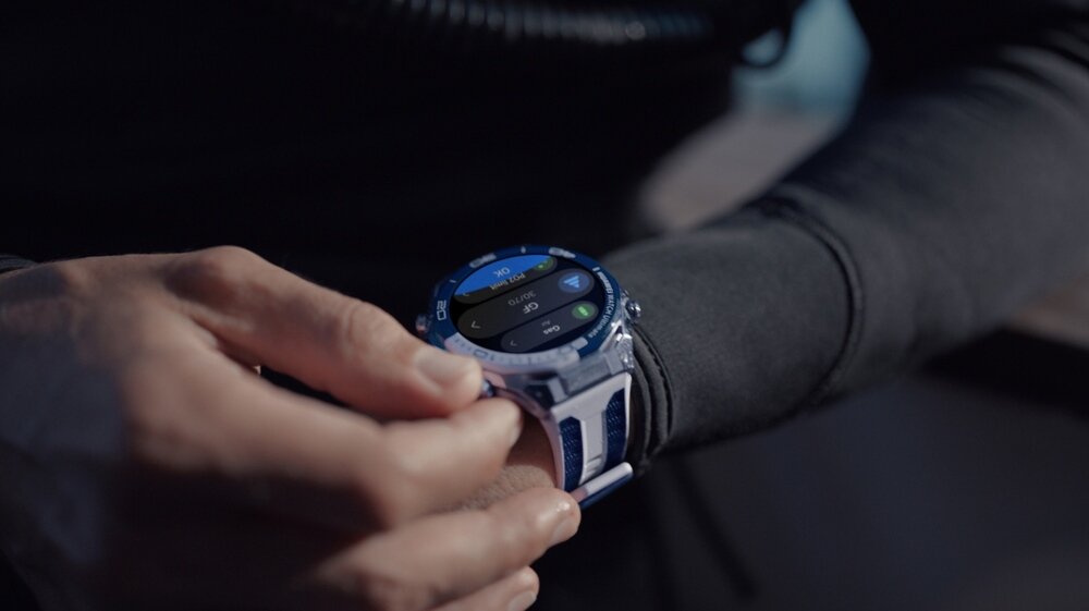 Smartwatch HUAWEI Watch Ultimate 2 GPS Sunflower mapy offline górskie wyprawy