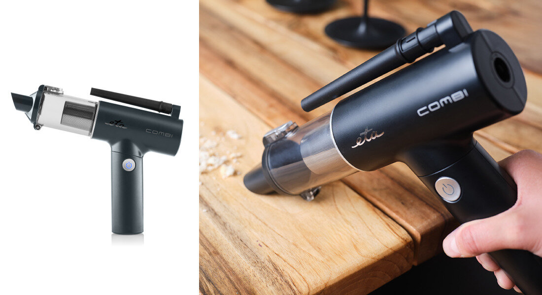 Odkurzacz ręczny ETA Combi 042690000 Cyfrowy silniki BLDC  moc Dwa poziomy mocy precyzja dopasowanie praca