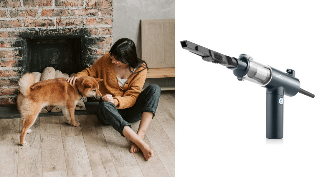 Odkurzacz ręczny ETA Combi 042690000 Filtracja na wysokim poziomie ze stalowym filtrem wstępnym drobne cząsteczki kurzu i zanieczyszczenia Pojemnik na kurz o objętości 50 ml