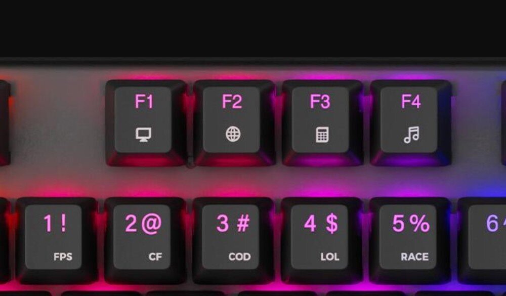 Klawiatura GENESIS Thor 303 TKL technologie Anti-Ghosting blokada Windows