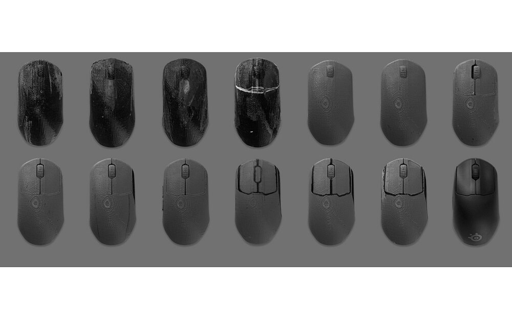 Mysz STEELSERIES Prime 62533 teksturowana powierzchnia górna antypoślizgowy uchwyt