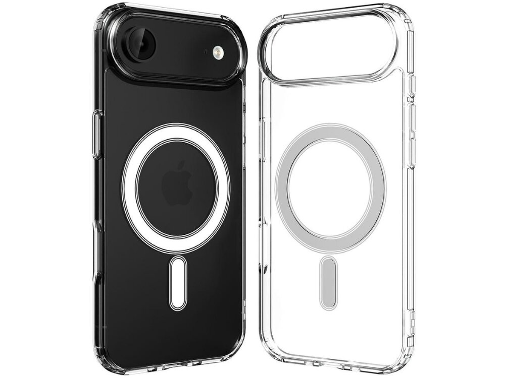 Etui MERCURY Jelhard MagSafe
                etui założone na telefon i bez telefonu na białym tle