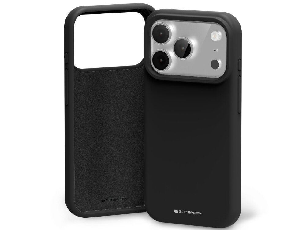 Etui MERCURY Silicone iPhone wysokiej jakości silikonu chroni telefon przed wstrząsami, zarysowaniami Dopasowana konstrukcja z zaokrąglonymi krawędziami Precyzyjne wycięcia przycisków, głośników i portów