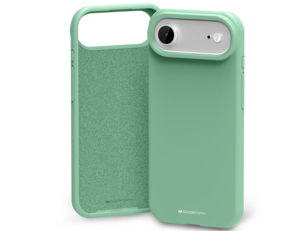 Etui MERCURY Silicone iPhone wysokiej jakości silikonu chroni telefon przed wstrząsami, zarysowaniami Dopasowana konstrukcja z zaokrąglonymi krawędziami Precyzyjne wycięcia przycisków, głośników i portów