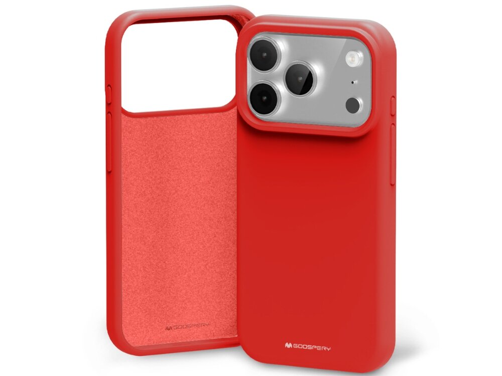 Etui MERCURY Silicone iPhone wysokiej jakości silikonu chroni telefon przed wstrząsami, zarysowaniami Dopasowana konstrukcja z zaokrąglonymi krawędziami Precyzyjne wycięcia przycisków, głośników i portów