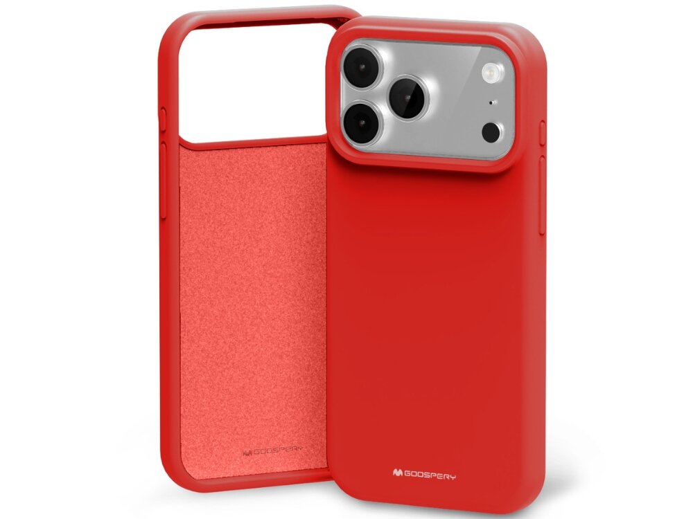 Etui MERCURY Silicone iPhone wysokiej jakości silikonu chroni telefon przed wstrząsami, zarysowaniami Dopasowana konstrukcja z zaokrąglonymi krawędziami Precyzyjne wycięcia przycisków, głośników i portów