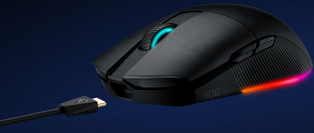 Mysz ASUS Rog Pugio II - duzy zasieg