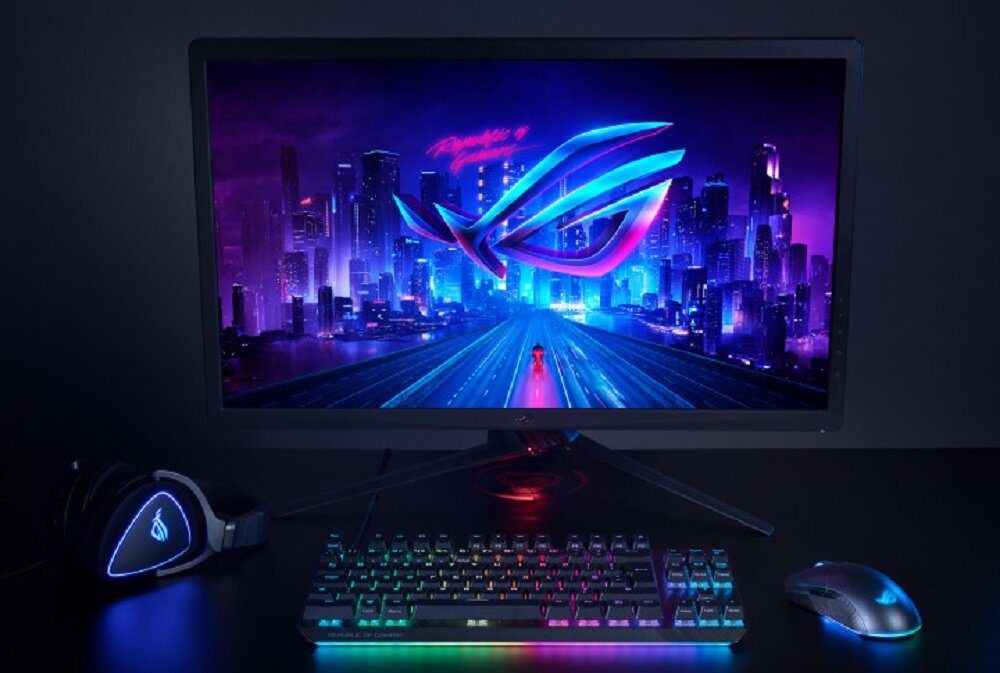 Mysz ASUS Rog Pugio II - Oświetlenie Aura Sync