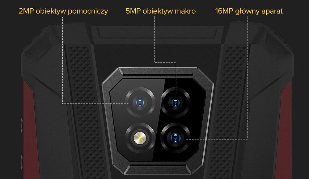 Smartfon ULEFONE Armor 8 Pro ekran wydajność pamięć procesor ram bateria pojemność rozdzielczość aparat zdjęcia filmy obudowa