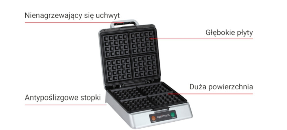 GOFROWNICA BIAŁA BLUPUNKT JAKOSC