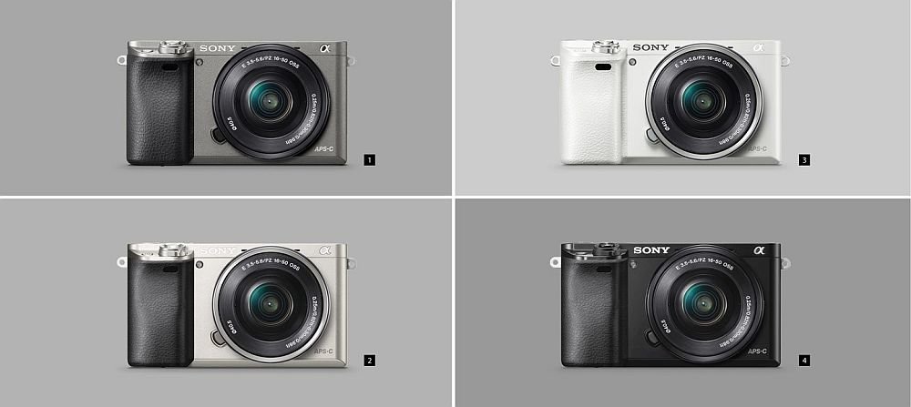 aparat sony alpha a6000 kolor