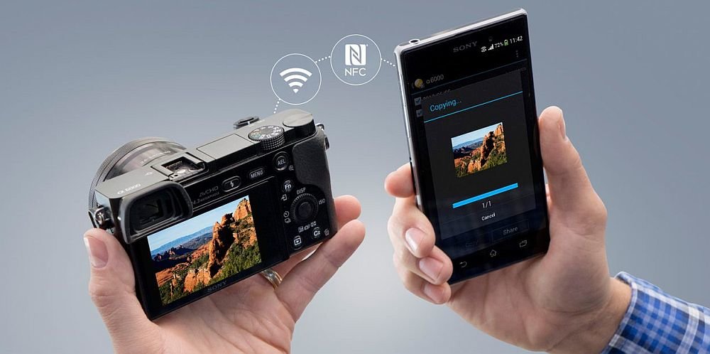 aparat sony alpha a6000 udostępnianie