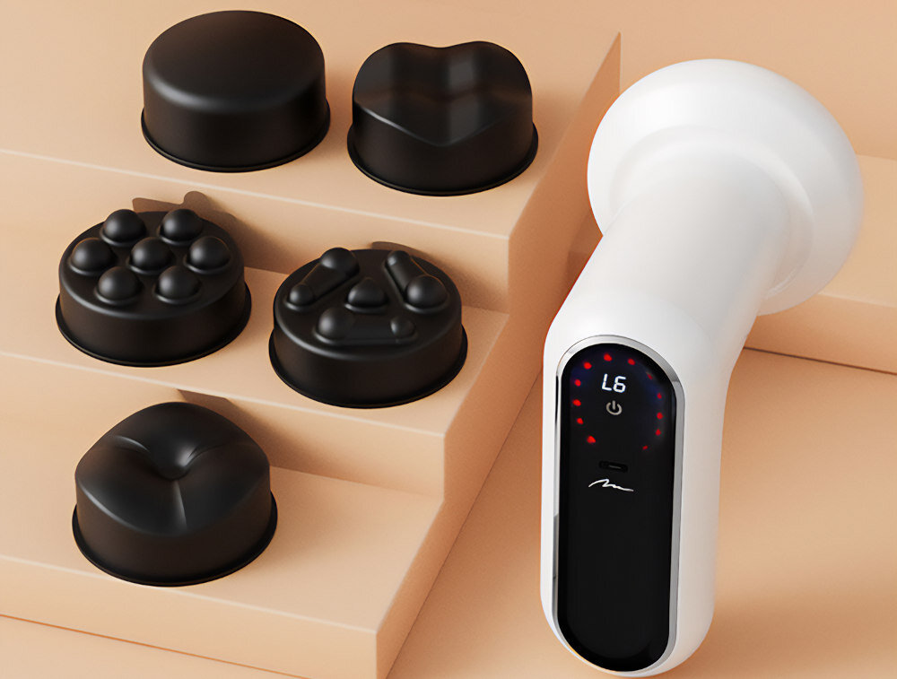 Masażer antycellulitowy MEDIA-TECH Anticell Massager MT6536 światłoterapia wygląd design prezentacja wizualizacja Domowa pielęgnacja