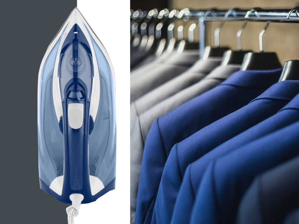 Żelazko HYUNDAI SI885 szybkie nagrzewanie, natychmiastowe rozpoczęcie pracy, silne uderzenie pary, regulowany wyrzut pary