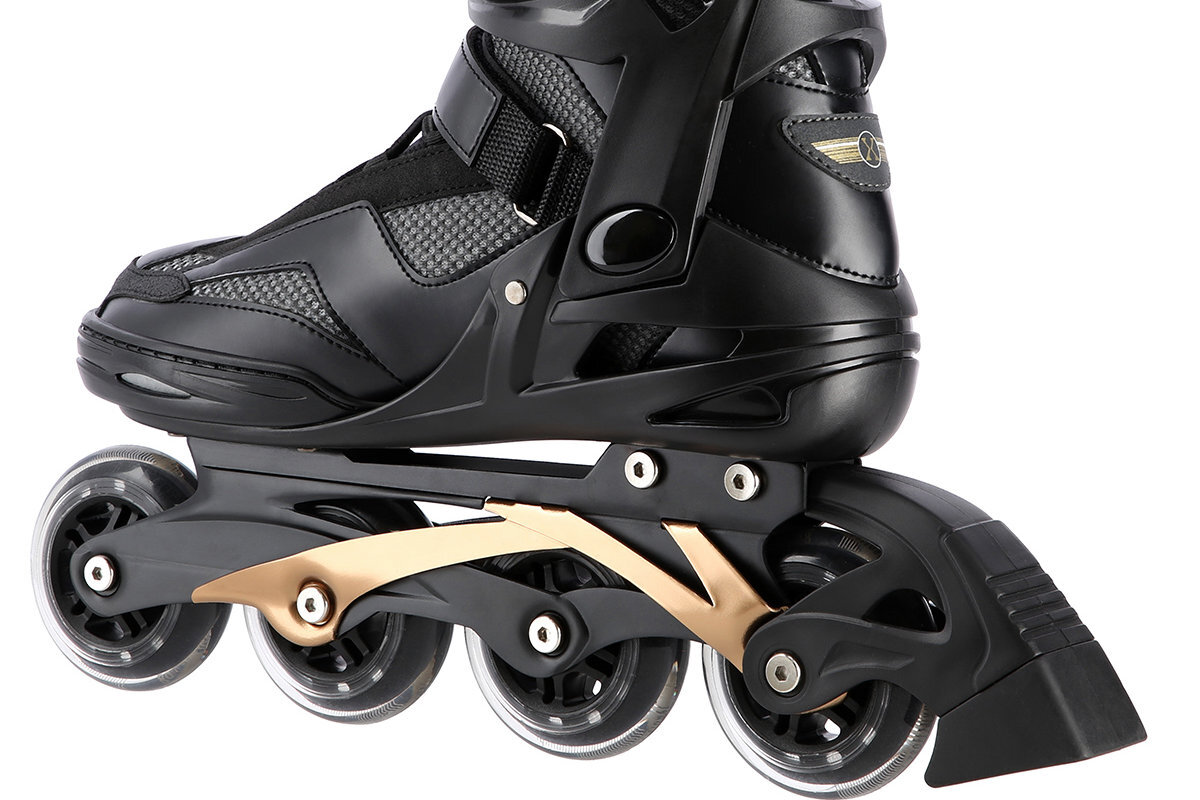 Łyżworolki NILS EXTREME NA2150 - Wbudowane hamulce 