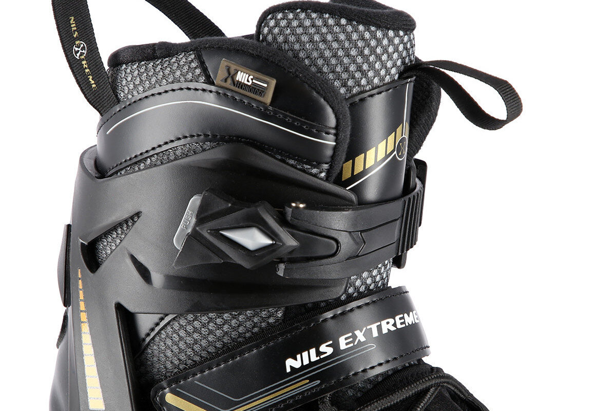 Łyżworolki NILS EXTREME NA2150 - Bezpieczny system 
