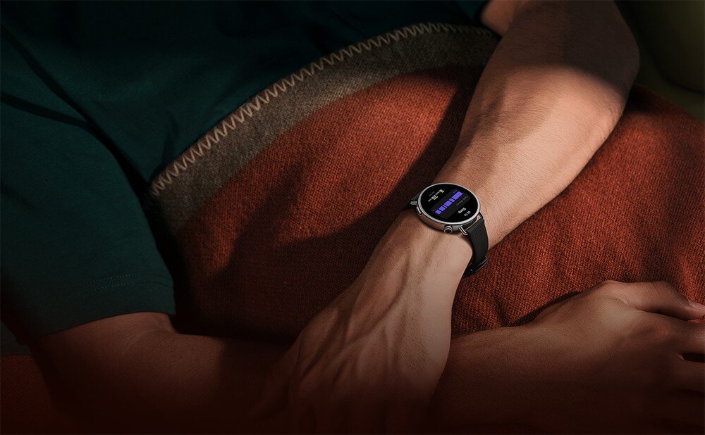 Smartwatch XIAOMI Watch S4 precyzyjne czujniki ruchu i lokalizacji GPS Android i iOS Synchronizacja aplikacja