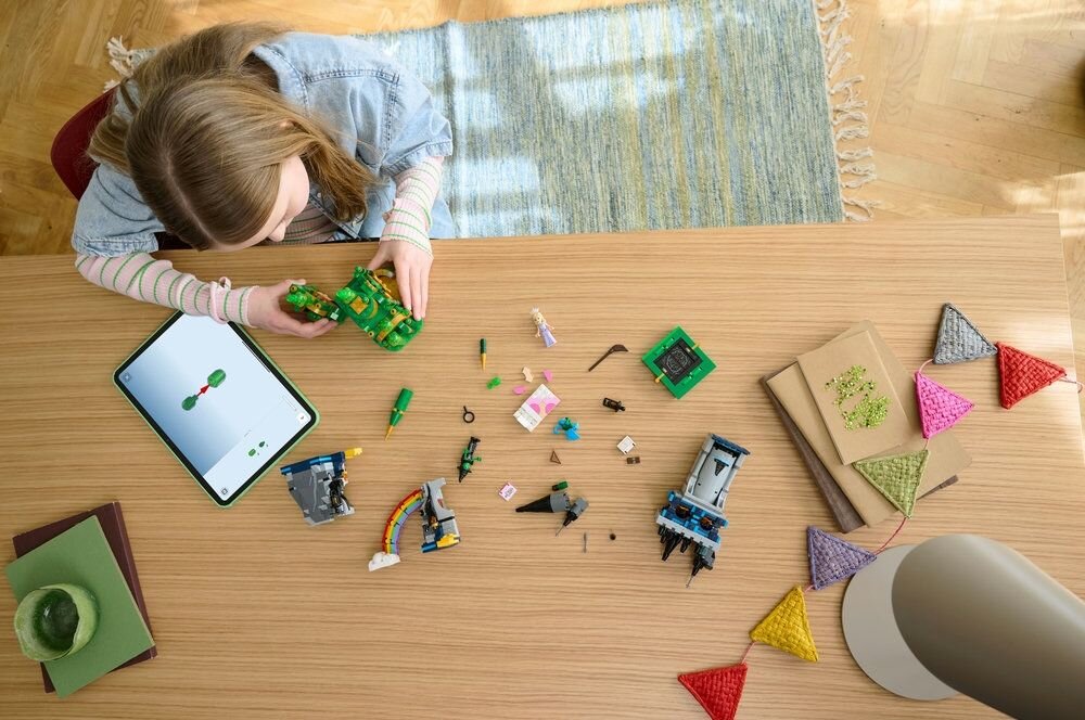 LEGO 75689 Wicked Emerald City i Kiamo Ko Castle zdolności manualne rozwój dziecka koordynacja umiejętności wyobraźnia 
 