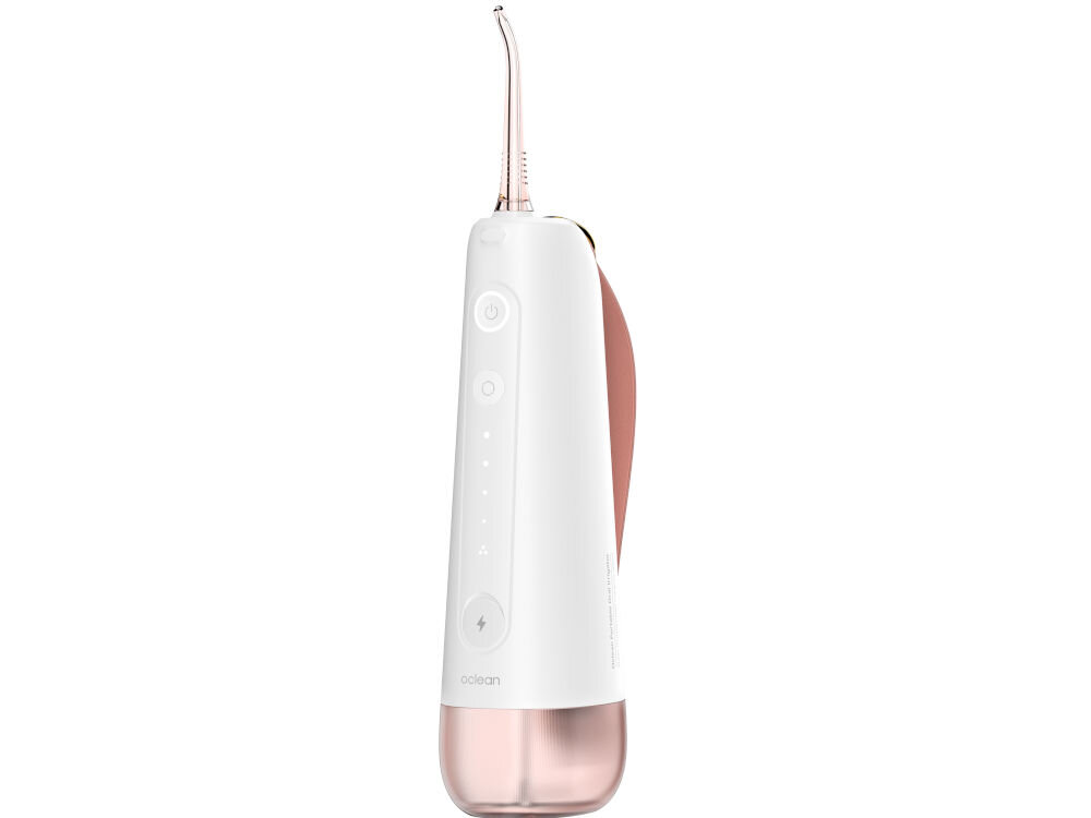 Irygator OCLEAN W10 Różowy pełen komfort użytkowania różne tryby pracy ergonomiczny kształt łatwa obsługa dbanie o zdrowie zębów i dziąseł problem z próchnica poprawa higieny jamy ustnej spełnienie oczekiwań