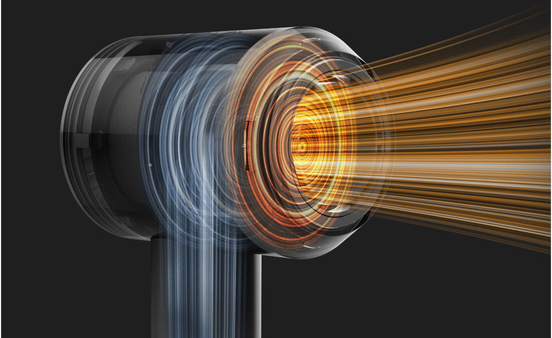 Suszarka AENO HD1 1500W Szybkie suszenie nawiew szybko wydajnie włosy