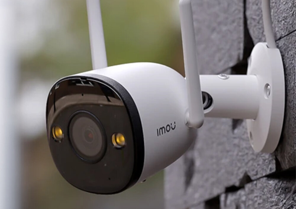 Kamera IMOU Bullet 2E 4MP IPC-F42FP bezpieczenstwo staly monitoring